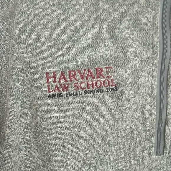 Patagonia women's better sweater 1/2 zip grey embroidery sz M - Picture 5 of 7